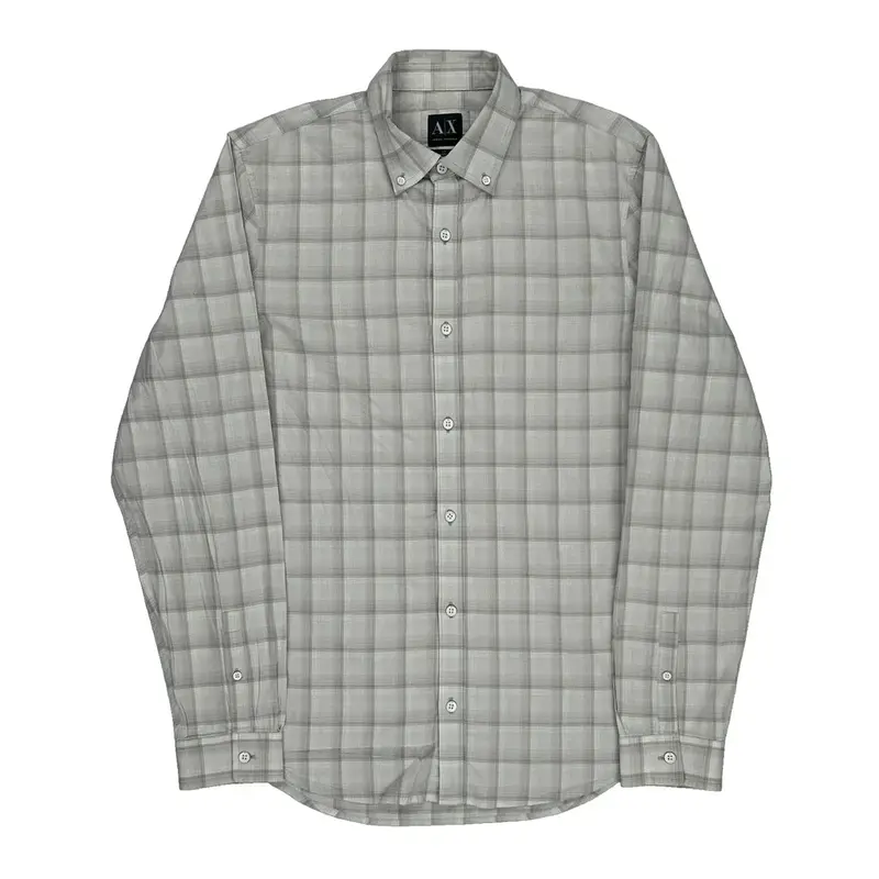 Armani Exchange Shirt - Small Grey Cotton