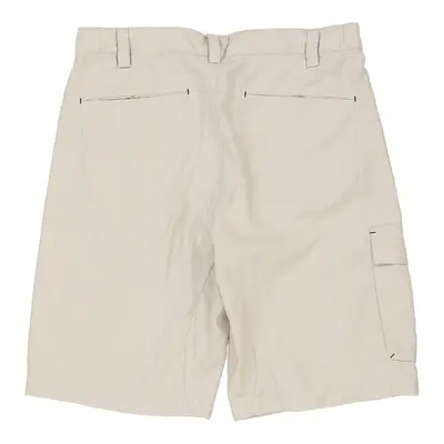 Clima 365 Adidas Cargo Shorts - Medium Cream Polyester