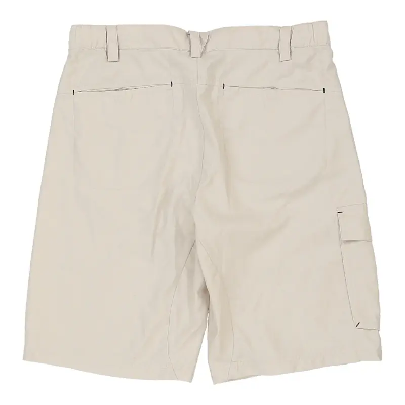 Clima 365 Adidas Cargo Shorts - Medium Cream Polyester