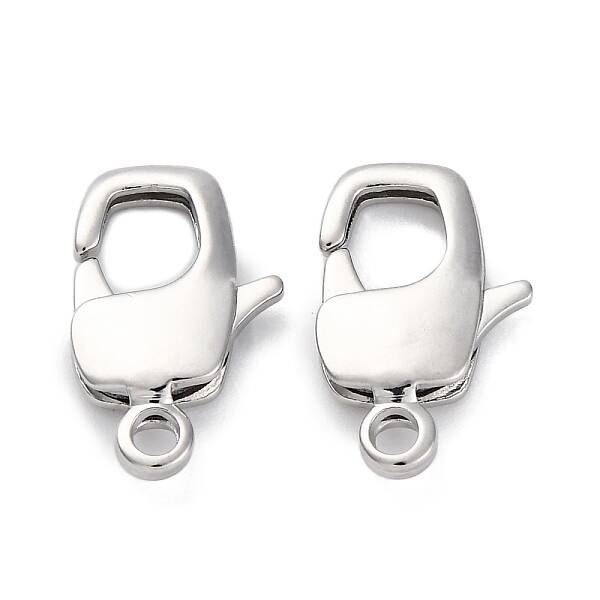 Brass Lobster Claw Clasps