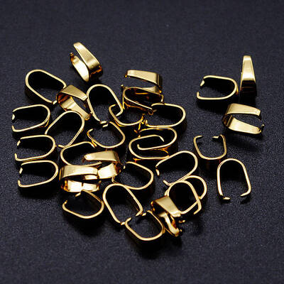 201 Stainless Steel Snap on Bails