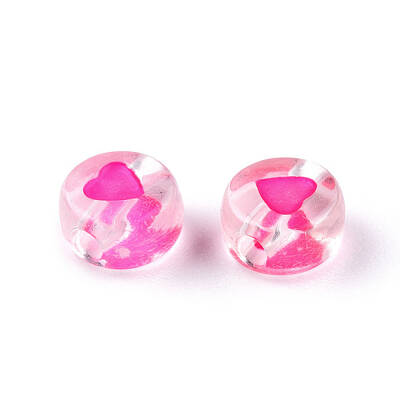 Transparent Acrylic Enamel Beads