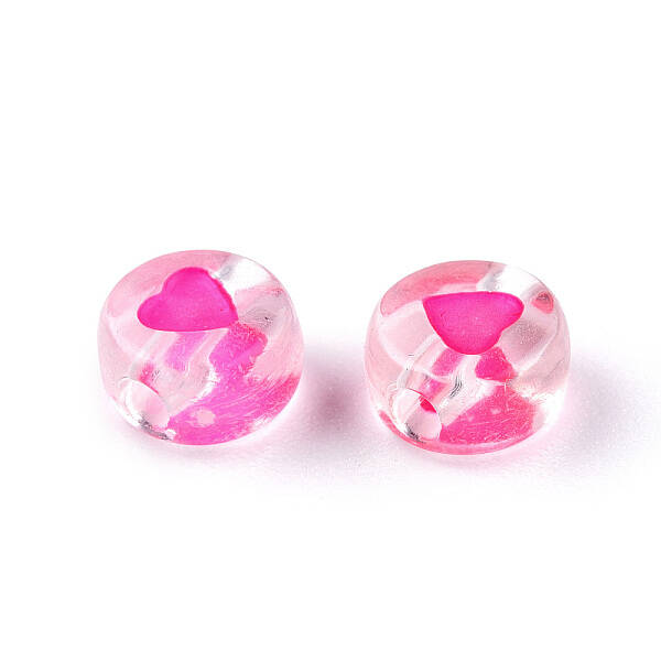 Transparent Acrylic Enamel Beads