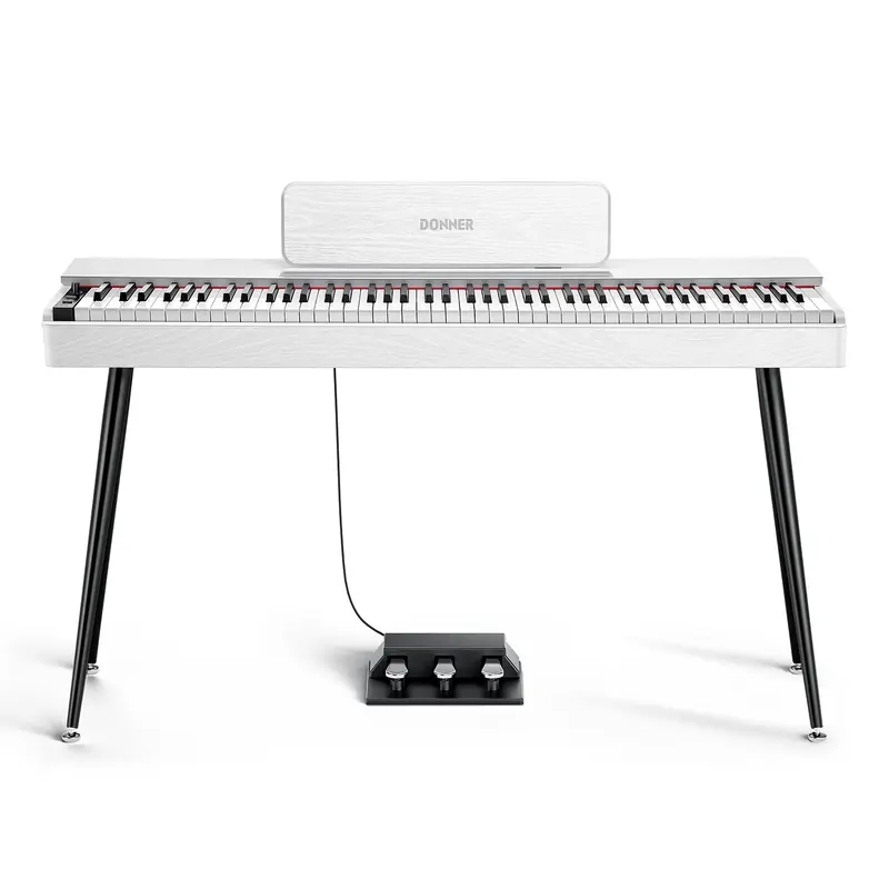 Donner OURA™ S100 Home Digital Piano - White / Piano