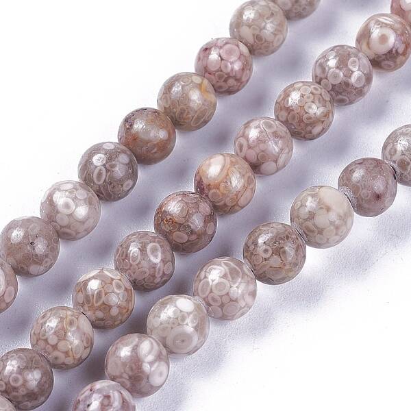 Natural Maifanite/Maifan Stone Beads Strands