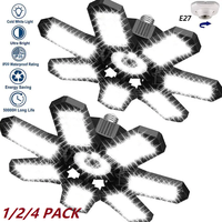 LED Garage Light 160W Deformable Bright Shop Ceiling Bulb Lamps, Led Workshop Ceiling Light, E26/E27 6500k Daylight Ultra Bri...