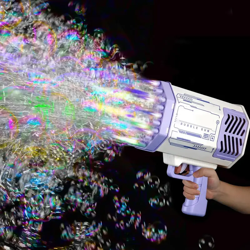 Bubble Machine Blower for Kids & Toddlers, Bubble Toys for Outdoor Party Fun Portable