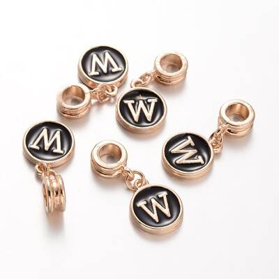 Alloy Enamel European Dangle Charms
