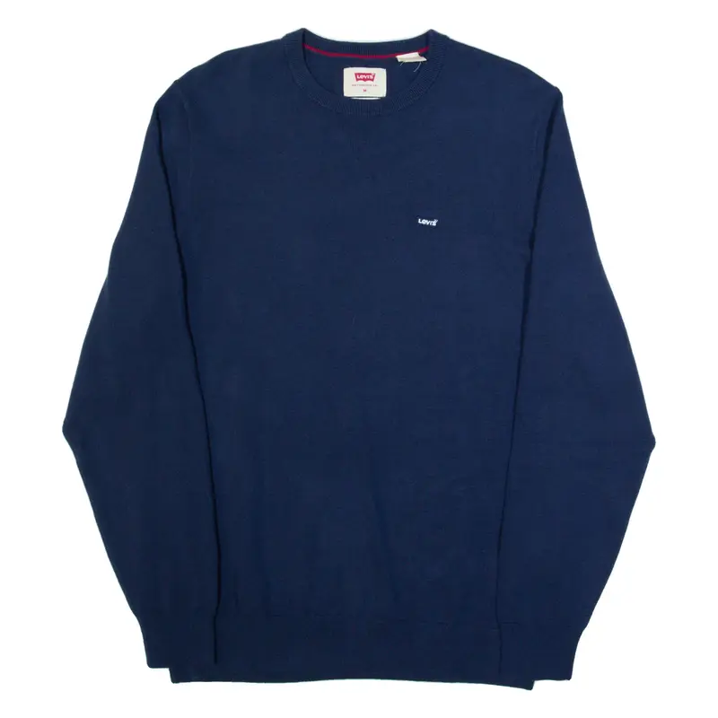 LEVI'S Mens Jumper Blue Tight Knit M