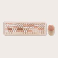 MOFii Wireless Keyboard and Mouse Combo, 2.4G Slim Full-Sized Colorful Keyboard Mouse for PC Desktop Laptops Windows