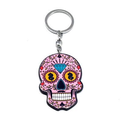 Plastic Pendant Keychain