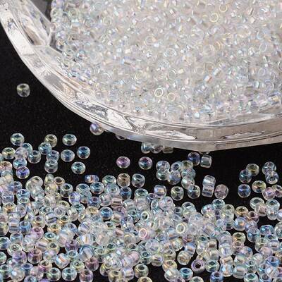 12/0 Grade A Round Glass Seed Beads