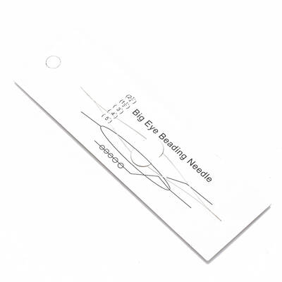 Iron Big Eye Beading Needles