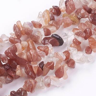 Natural Carnelian Stone Bead Strands
