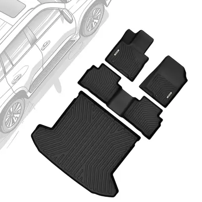 OEDRO Floor Mat & Cargo Liners  All-Weather for 2022-2025 Hyundai Tucson (NOT for Hybrid), Cargo with Standard Audio System O...