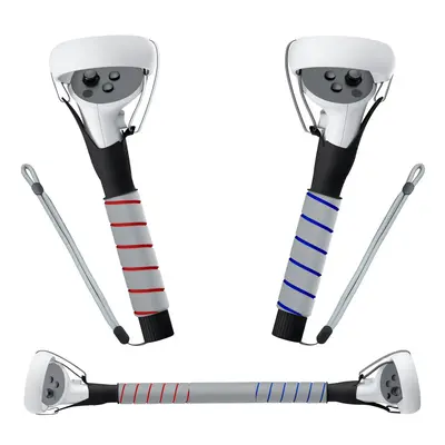 Durable Handle Attachment, 2 Counts Long Arm Grip, Virtual VR Gorilla Tag, Long Arms Grips For Meta Quest 2 Beat Saber Gol...