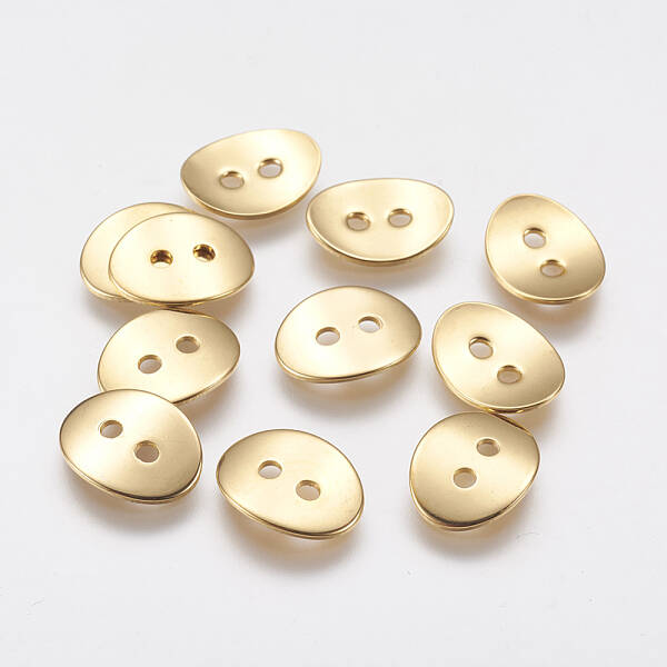 316 Surgical Stainless Steel Buttons