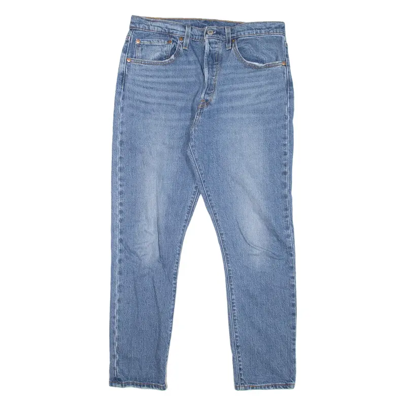 LEVI'S 501 Jeans Mens Blue Regular Straight W32 L27
