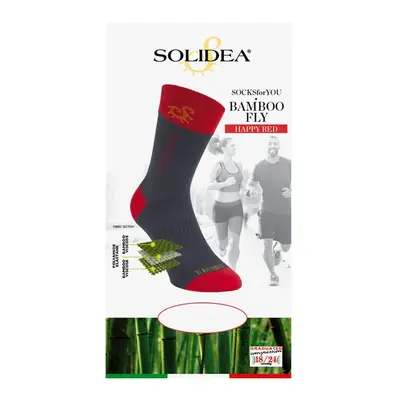 Solidea Socks For You Bamboo Fly Happy Red Compression 18 24mmhg Navy Blue 1S