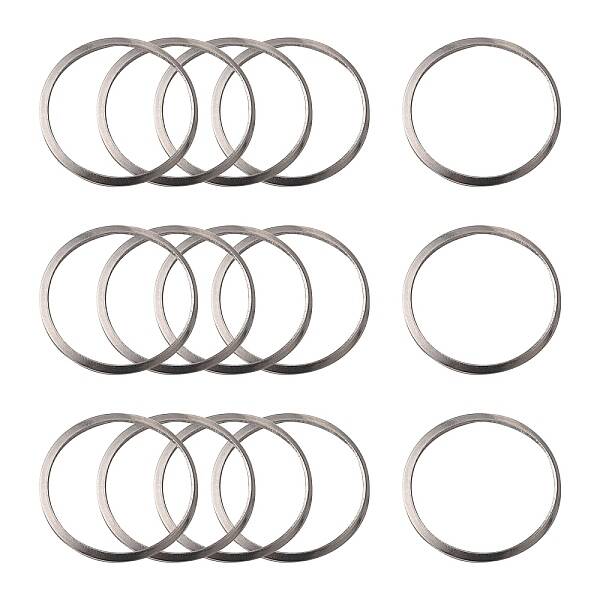 Tarnish Resistant 201 Stainless Steel Linking Rings