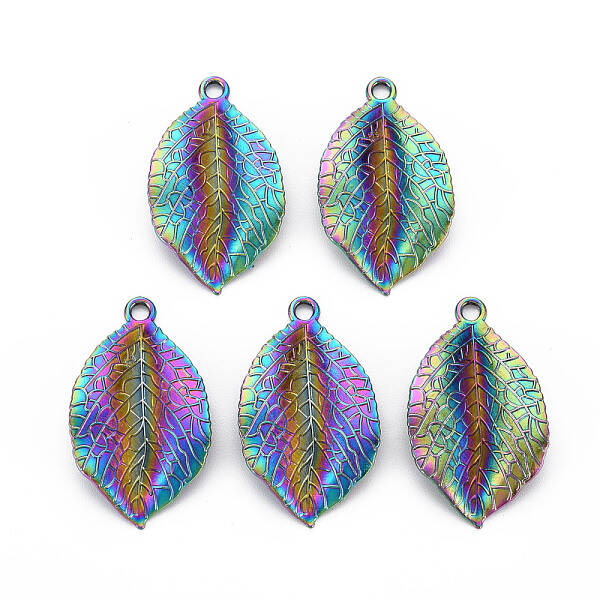 Rainbow Color Alloy Pendants