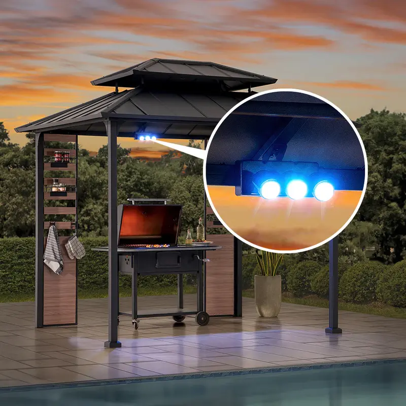 SUNJOY 9W LED Spot Light with Magnetic Attachment and Remote