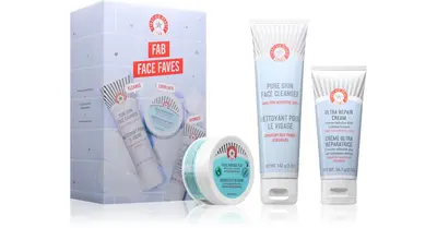 First Aid Beauty FAB Faves set for facial care