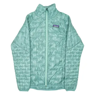 PATAGONIA Womens Quilted Jacket Green Nylon XS