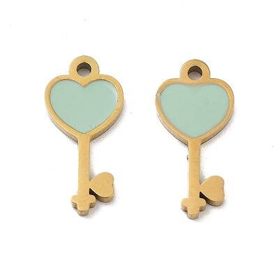 Ion Plating(IP) 316 Stainless Steel Enamel Charms