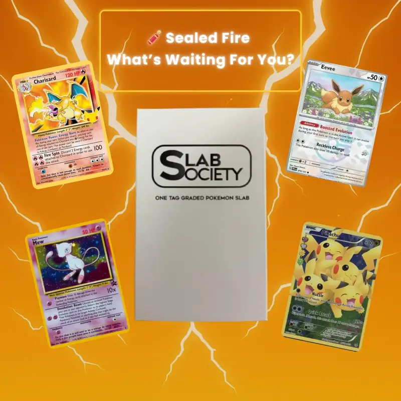 Slab Society - Authentic TAG Graded Pokemon Cards