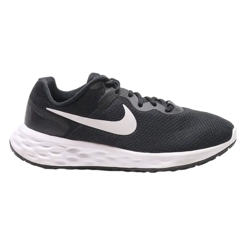 NIKE Revolution 6 2021 Sneaker Trainers Black Synthetic Mens UK 7