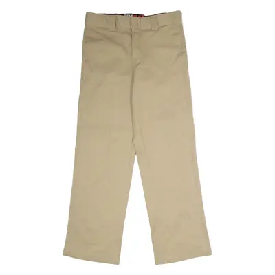 DICKIES 874 Flex Workwear Mens Twill Trousers Beige Regular Straight W30 L30