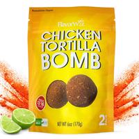 FlavorWiz Chicken Tortilla Soup Bomb - Restaurant Style, Natural Spices, Savory Broth with a mild kick Taffy