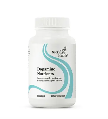 Dopamine Nutrients - Supports Healthy Mood, Energy Levels and Brain Health - Brain Supplement for Healthy Dopamine Levels