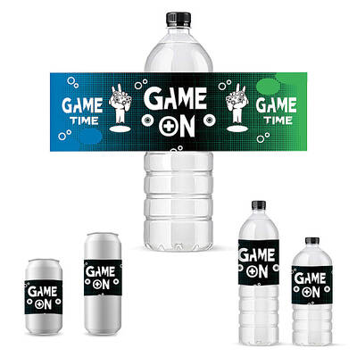 Bottle Label Adhesive Stickers