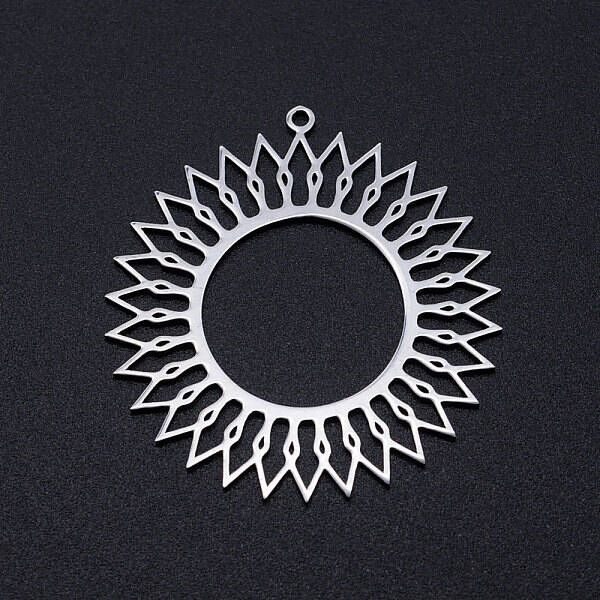 Tarnish Resistant 201 Stainless Steel Filigree Charms