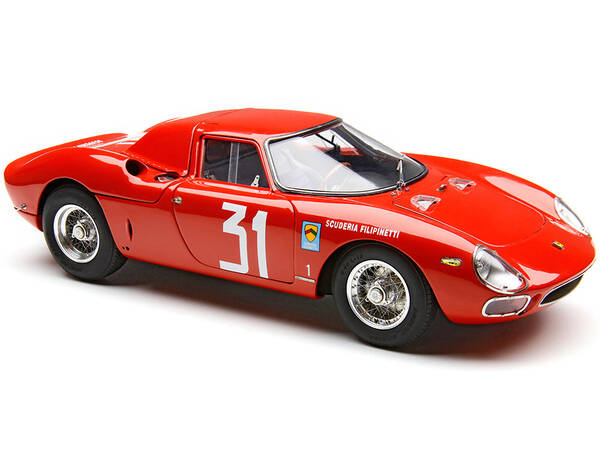 Ferrari 250 LM #31 Nino Vaccarella Winner Monza Intereuropa (1964) Limited Edition to 1500 pieces Worldwide 1/18 Diecast Mo...