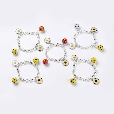 Handmade Lampwork Charm Bracelets