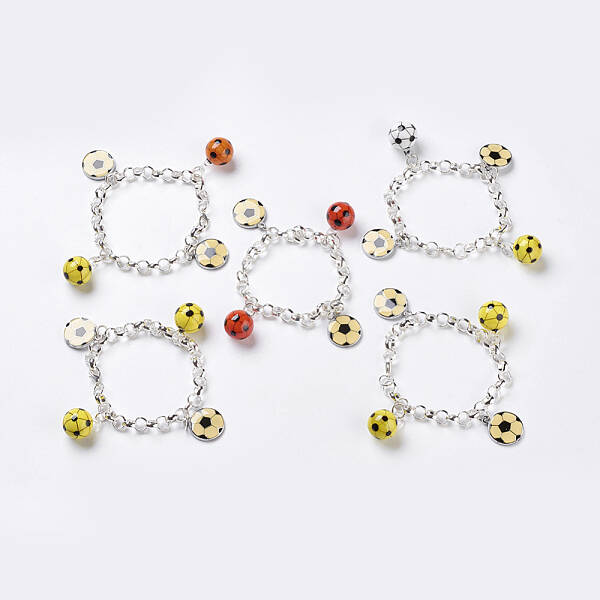 Handmade Lampwork Charm Bracelets