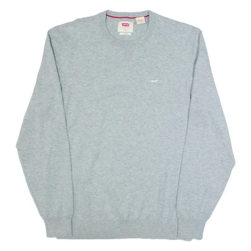 LEVI'S Mens Jumper Grey Tight Knit M