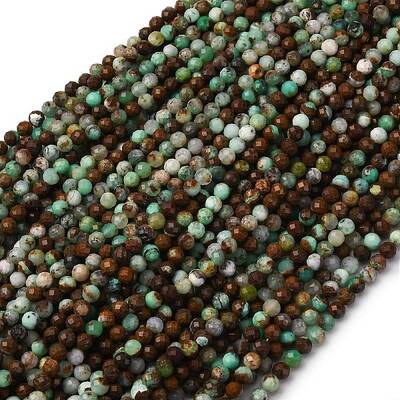 Natural Serpentine Beads Strands