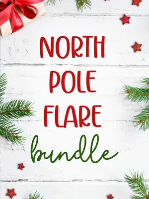 North Pole Flare Bundle (1 Fiona Flare + 1 Christmas Crewneck)