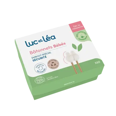 Light Lea Baby sticks with special safety tip x200 pieces