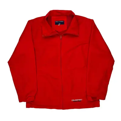 Polo Sport Jacket - Medium Red Polyester