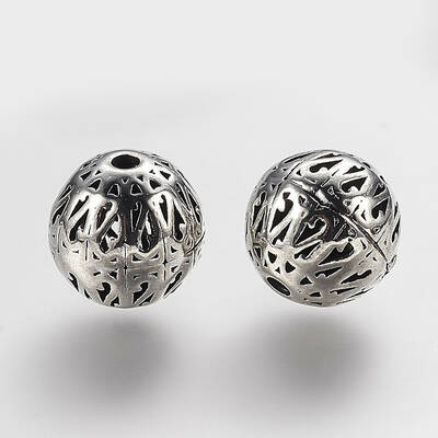 Brass Filigree Beads