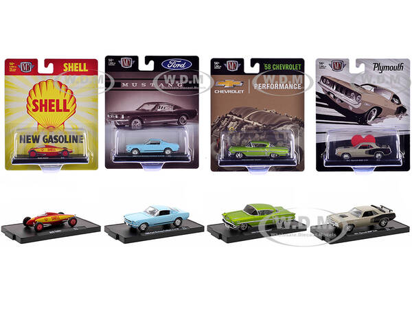 Auto-Drivers Set of 4 pieces in Blister Packs Release 117 Limited Edition to 7000 pieces Worldwide 1/64 Diecast Model Cars by...