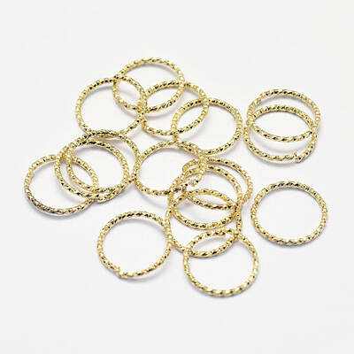 Long-Lasting Plated Brass Jump Rings