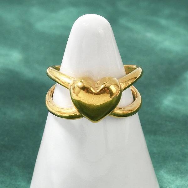 304 Stainless Steel Adjustable Open Cuff Rings for Women