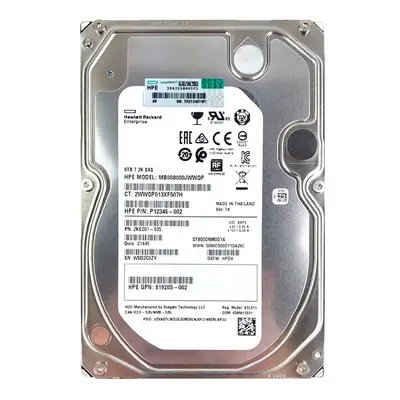 MB008000JWWQP HP 8TB 7200RPM SAS 12Gb/s 512e 3.5-inch Hard Drive
