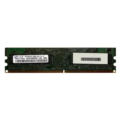 Samsung M378T2863RZS-CE6 | 1GB DDR2-667MHz PC2-5300 Non-ECC Unbuffered UDIMM CL5 1Rx8 1.8V 240-Pin Memory Module